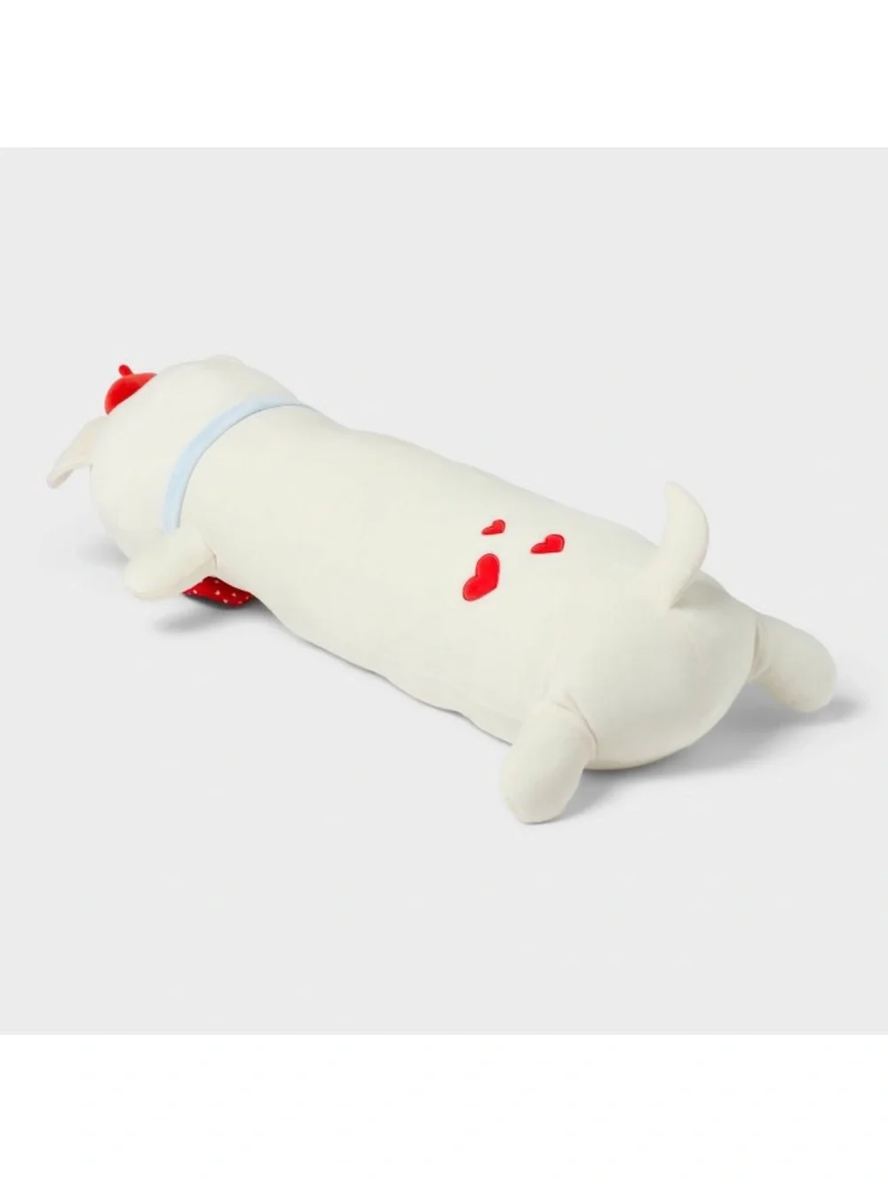Pillowfort Frenchie Kids’ Long Weighted Plush Throw Pillow Cream